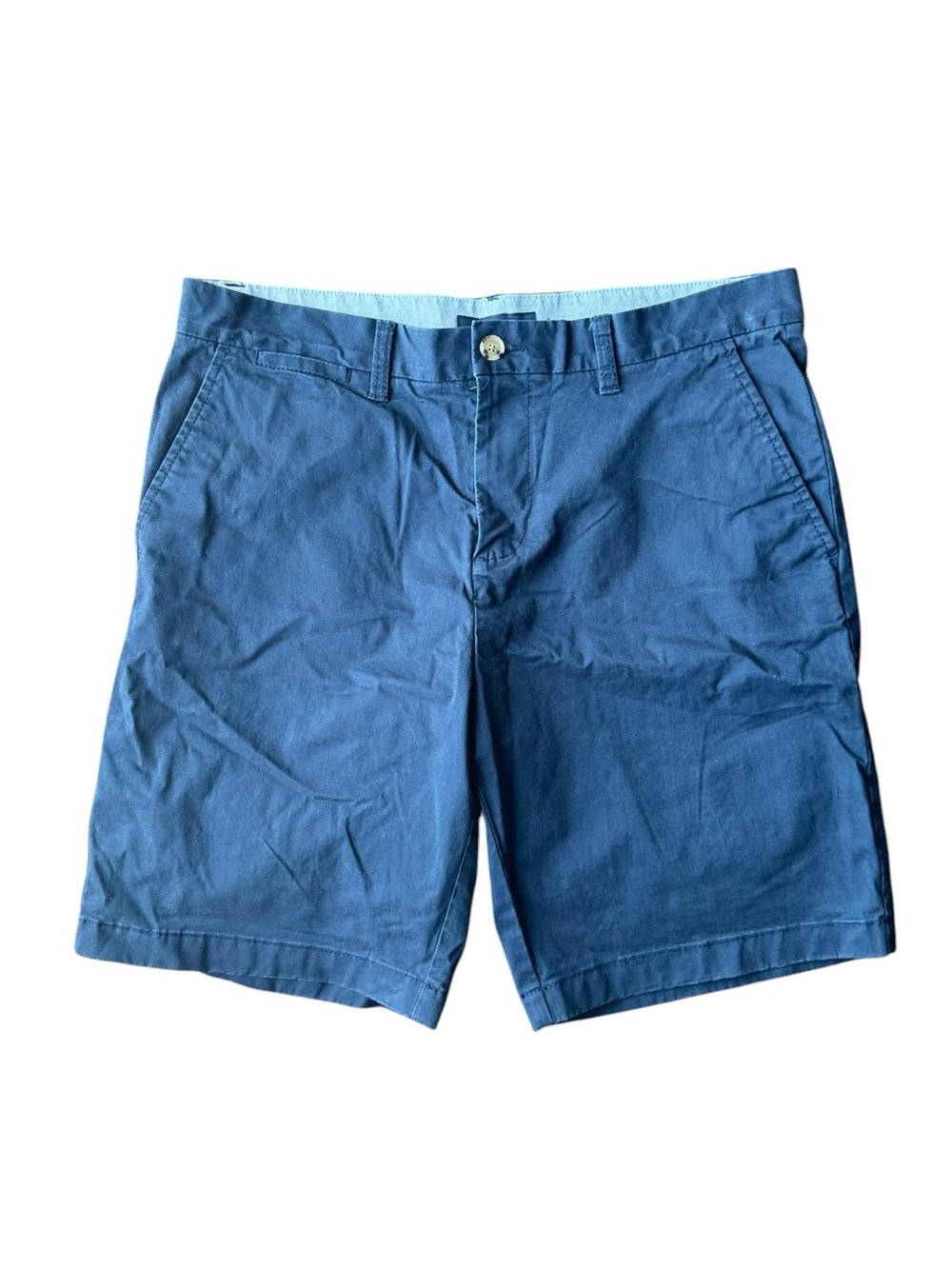 Tommy Hilfiger Navy Blue Flat Front Shorts Size 34